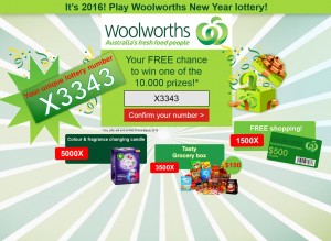MailShark Play the Woolworths New Year Lottery Visit Website