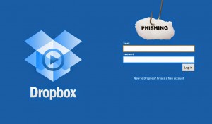 MailShark Dropbox phishing