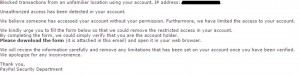 MailShark Another PayPal phishing email surfaces