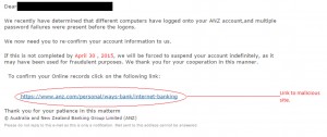 MailShark Bland phishing email urges account confirmation