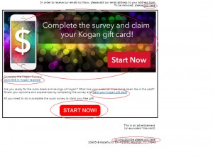 MailShark Kogan gift card scam surfaces