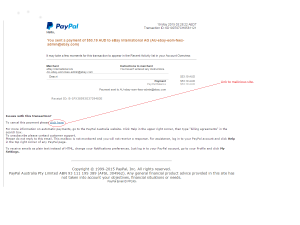 MailShark Fake eBay invoice snares PayPal users