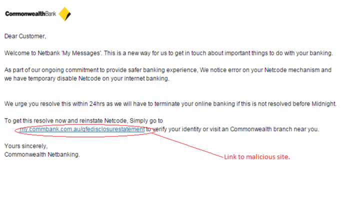 NetBank Netcode deactivation notice