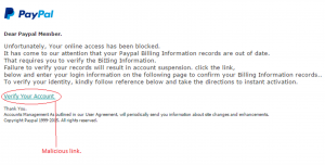 MailShark PayPal Online Access Blocked