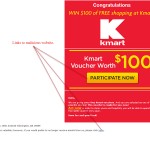 MailShark Win Your Kmart Voucher Now Scam