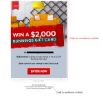 MailShark Win a Bunnings Gift Card Email Scam