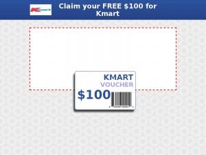 MailShark Win only today 100 free shopping at Kmart Visit Website