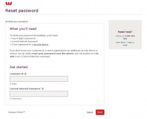 MailShark Customer ID suspended Westpac Visit Website
