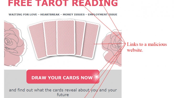 Free Tarot Reading Scam