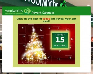 MailShark New Woolworths giftcard this Christmas Visit Website
