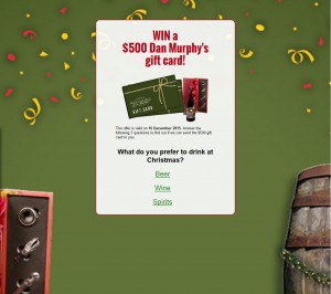 MailShark Win a $500 Dan Murphy Gift Card this Christmas Visit Website