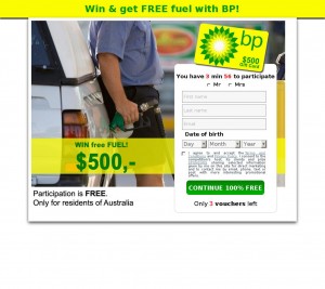 MailShark Get FREE fuel with BP Visit Website 
