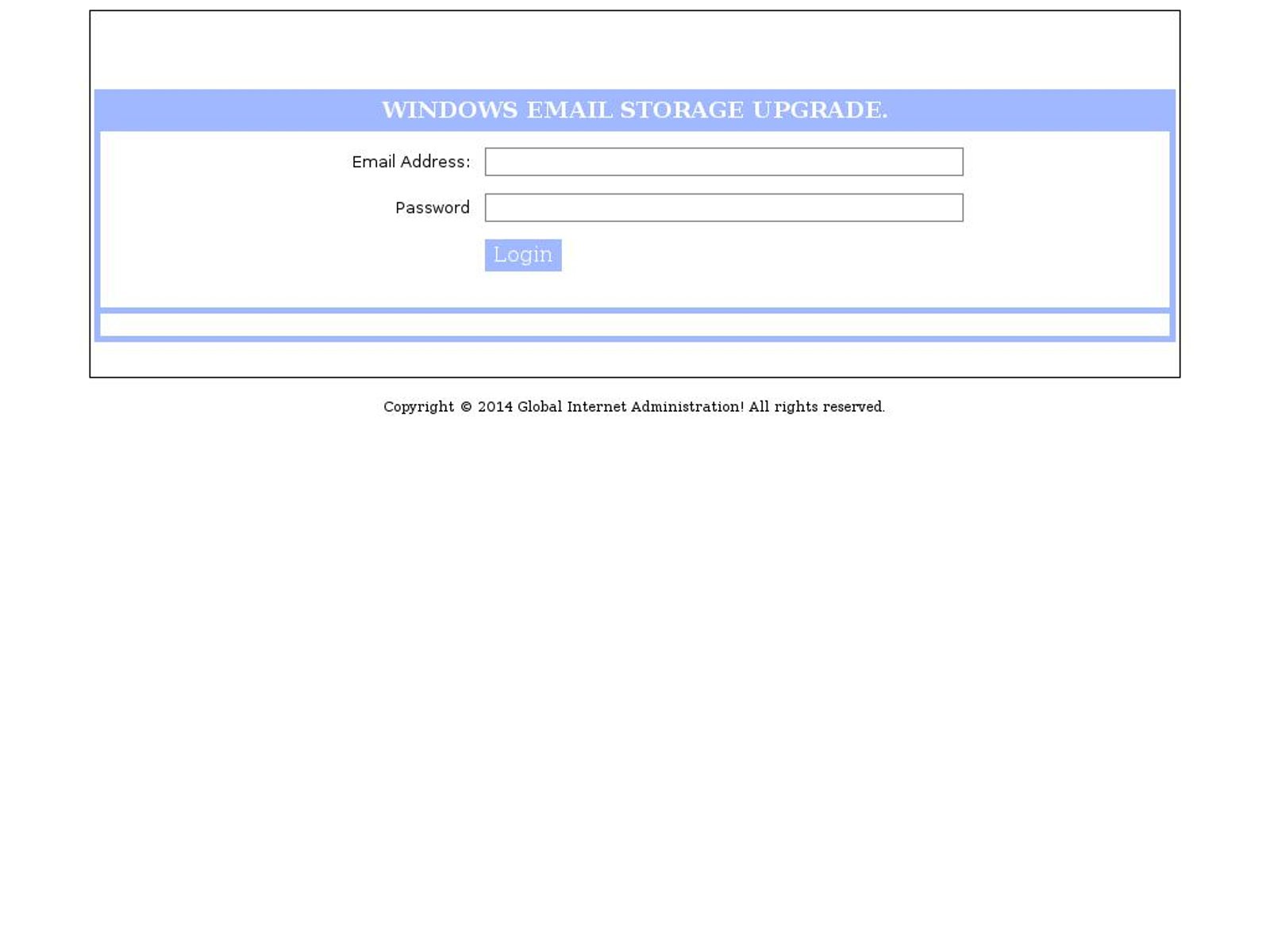 MailShark Your Mailbox Qouta is Full Upgrade Visit Website